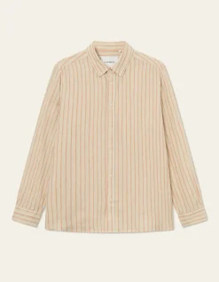 Miesten Kauluspaita, KRISTIAN LINEN BD SHIRT>Les Deux Online