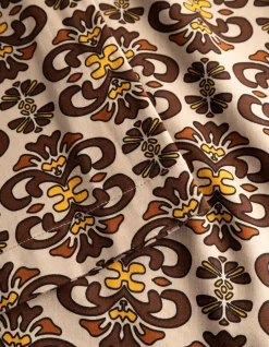 Miesten Kauluspaita, HENDRIX AOP SS SHIRT Ruskea Kuosi><noscript><img width=