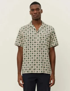 miesten lyhythihainen kauluspaita, LUKAS AOP>Les Deux Discount