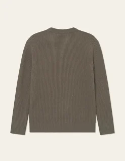miesten neulepusero Eddie Wool Rib Crewneck Knit,><noscript><img width=
