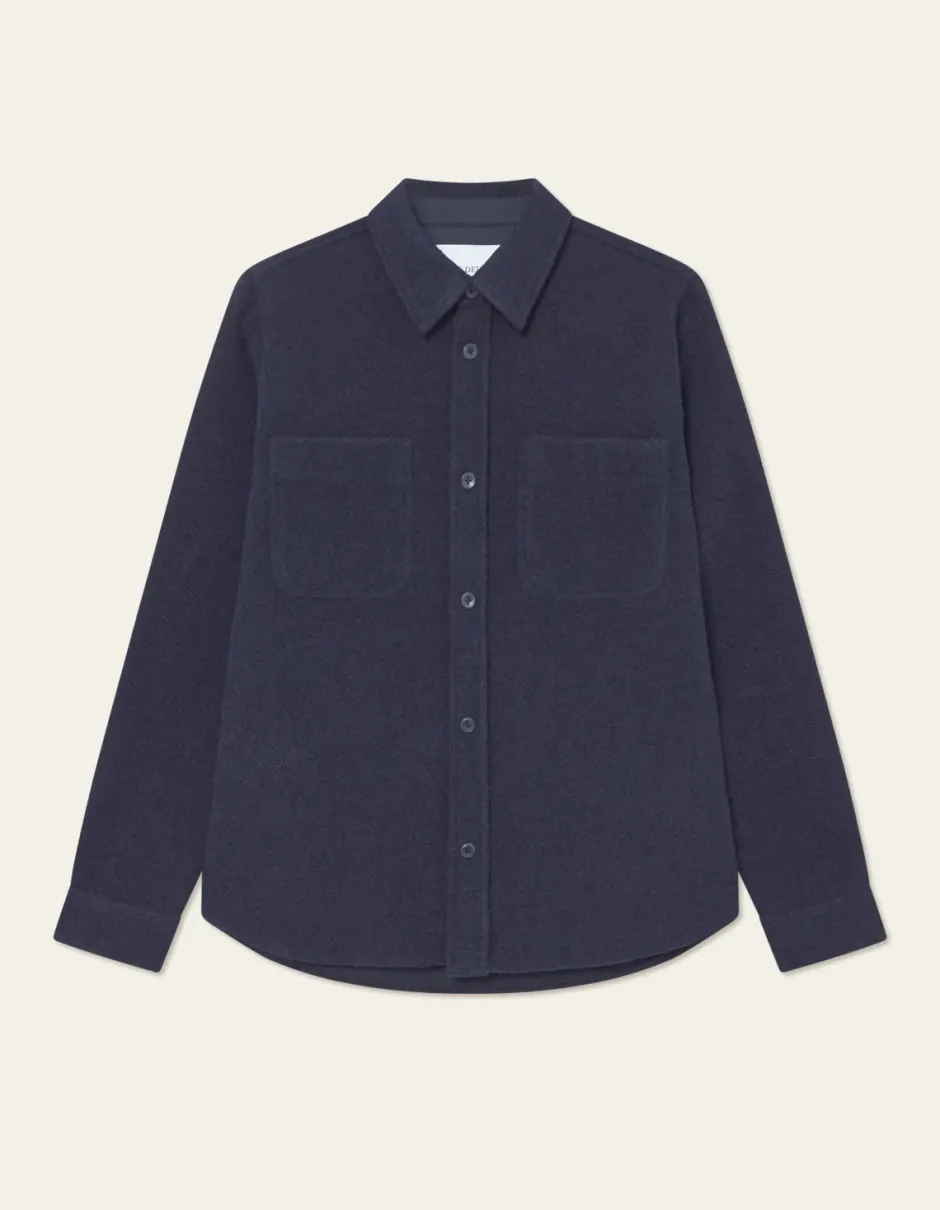 miesten paitatakki, LENNON BOUCLE OVERSHIRT>Les Deux Clearance