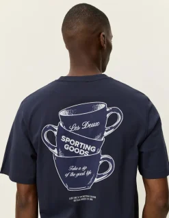 miesten t-paita Ben Coffee Artist T-shirt,>Les Deux Best