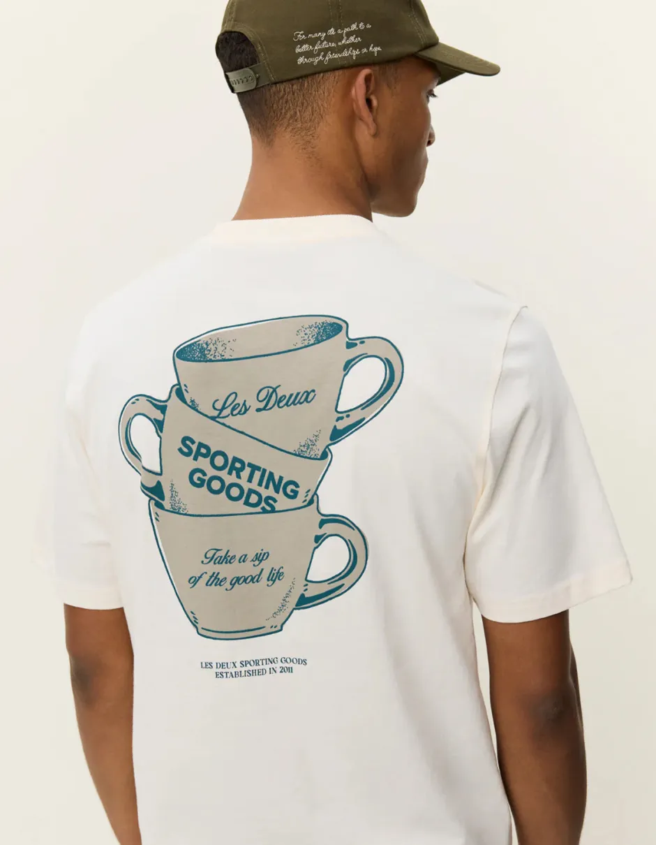 miesten t-paita Ben Coffee Artist T-shirt,>Les Deux Clearance