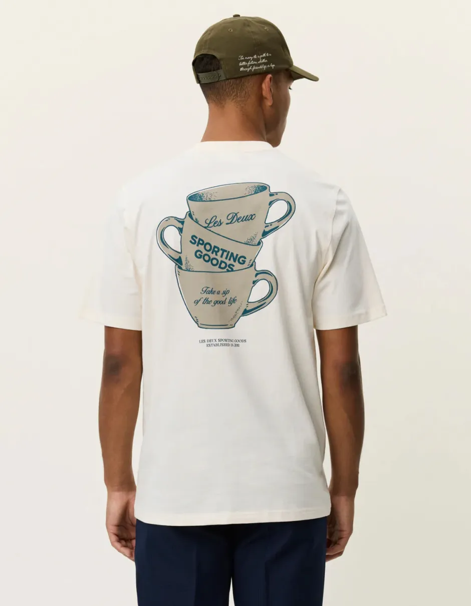 miesten t-paita Ben Coffee Artist T-shirt,>Les Deux Clearance