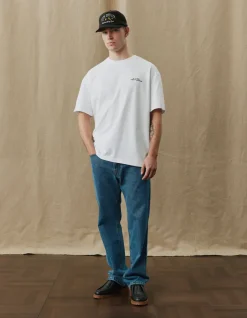 miesten t-paita, CREW T-SHIRT RELAXED FIT>Les Deux Hot