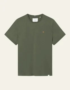 MIESTEN T-PAITA NORREGAARD T-SHIRT Armeijanvihreä>Les Deux