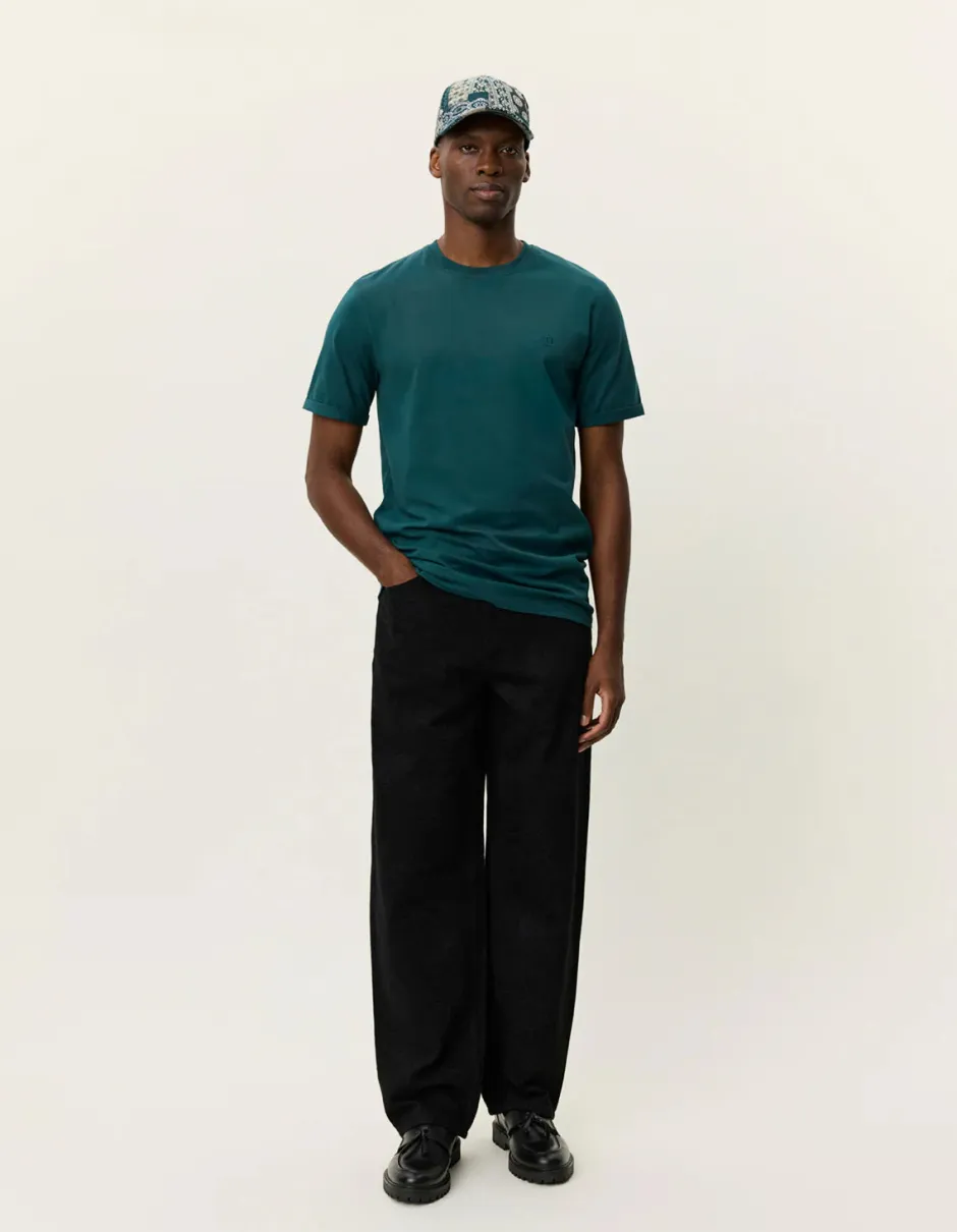 miesten t-paita Norregaard Contrast T-shirt,>Les Deux New