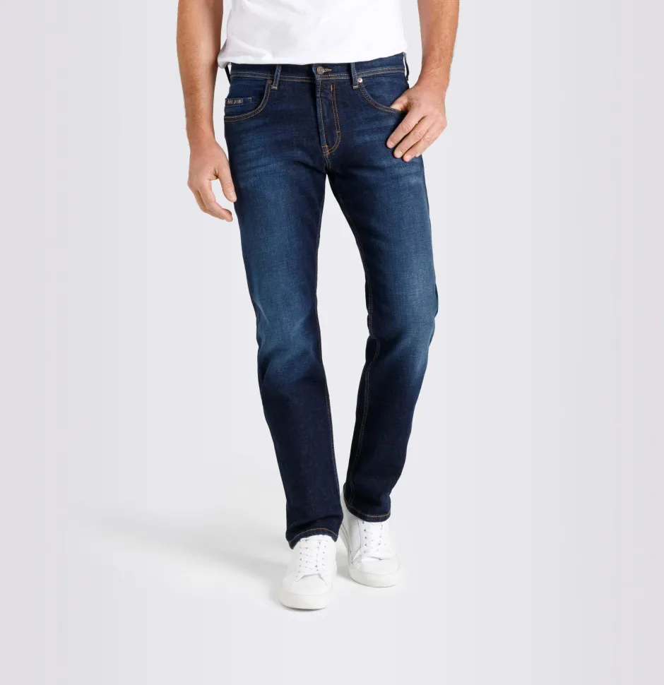 miesten farkut, BEN REGULAR FIT AUTHENTIC DENIM Sininen, Indigo>Mac Hot