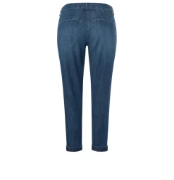 naisten farkut Chino Turn Up, sininen indigo><noscript><img width=