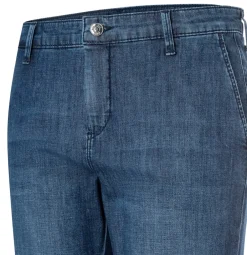 naisten farkut Chino Turn Up, sininen indigo><noscript><img width=