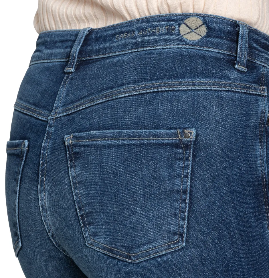 Naisten Farkut Dream Wide Sininen, Indigo>Mac Online