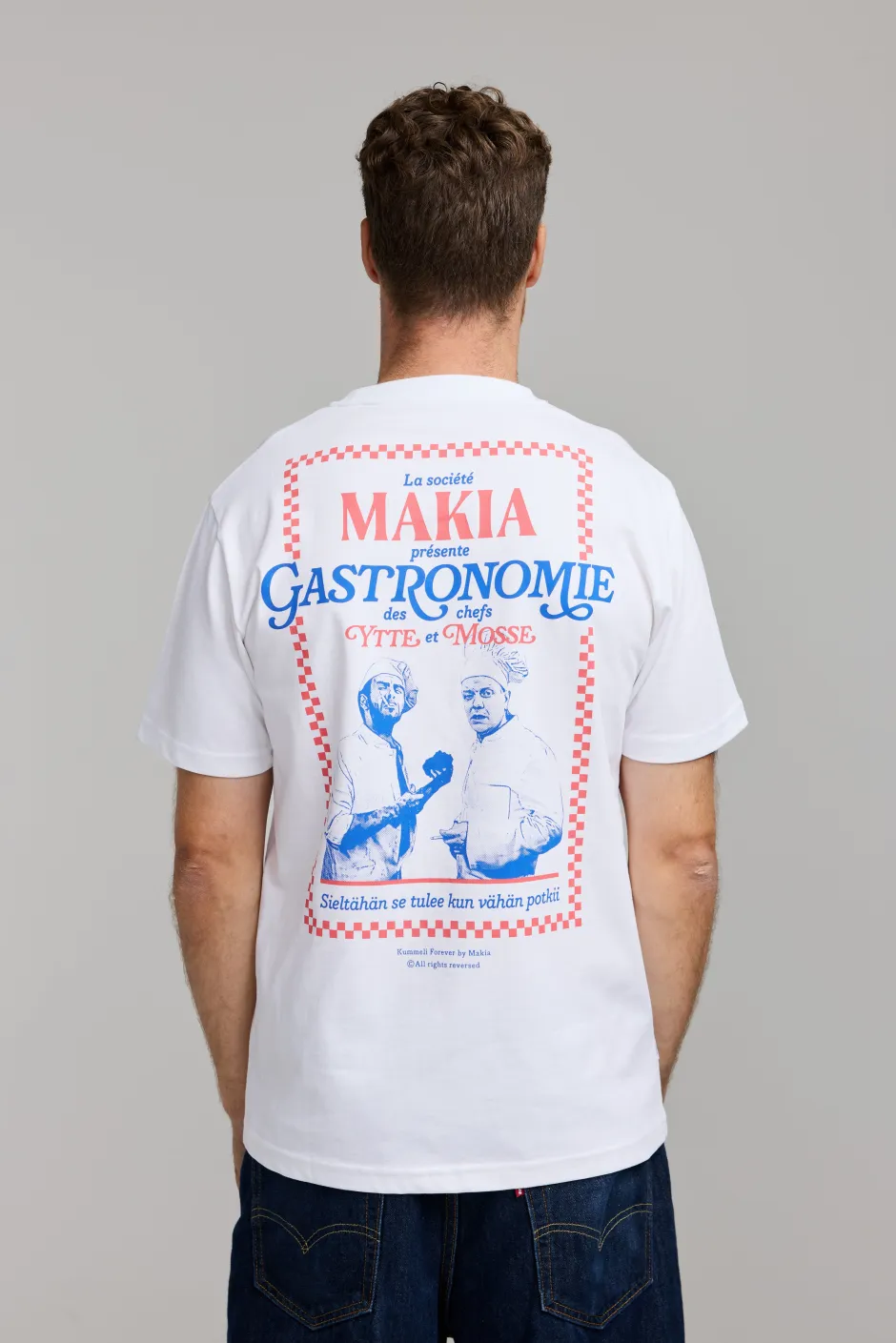 Makia Kummeli Gastronomie T-shirt,>MAKIA x KUMMELI Outlet