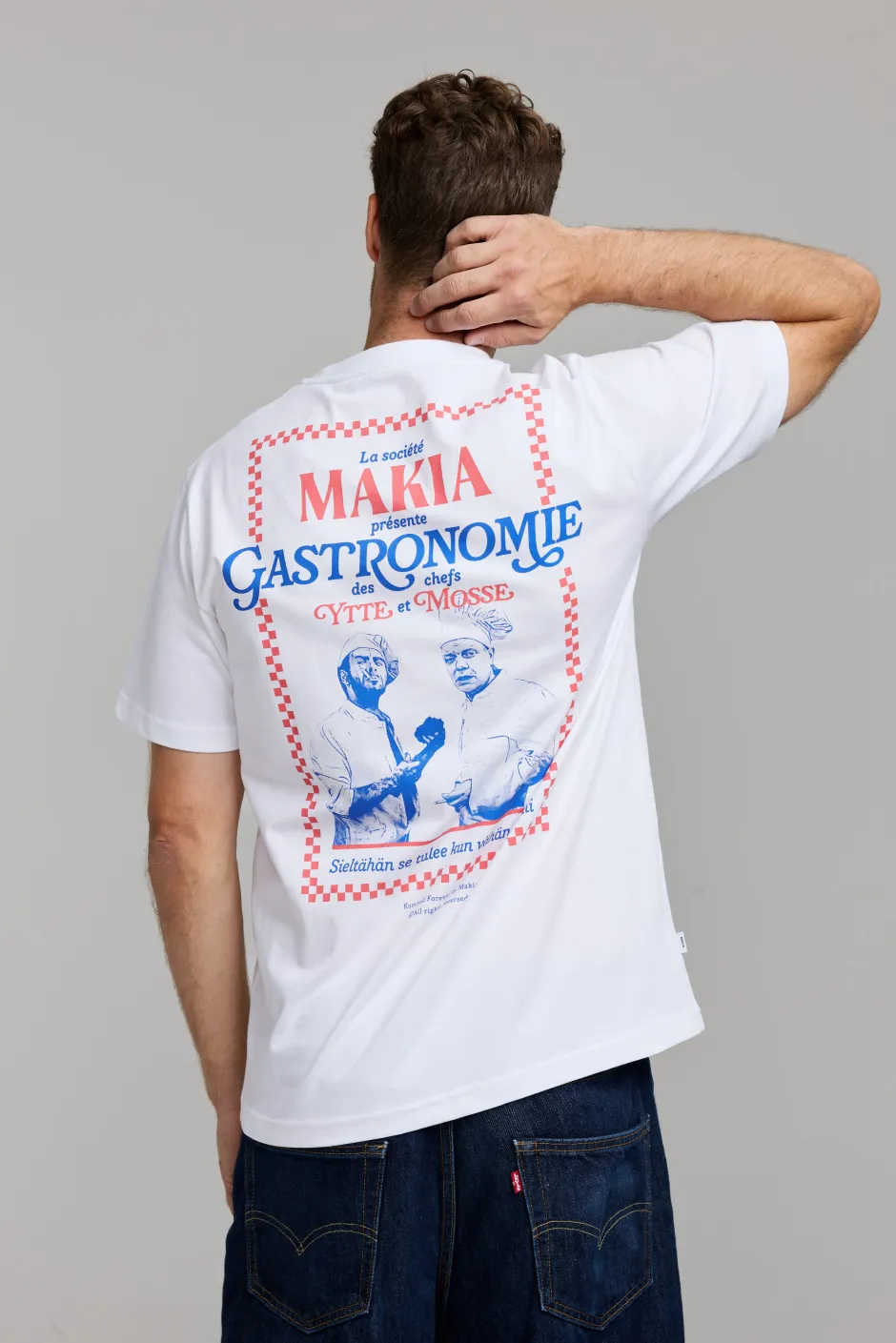 Makia Kummeli Gastronomie T-shirt,>MAKIA x KUMMELI Outlet