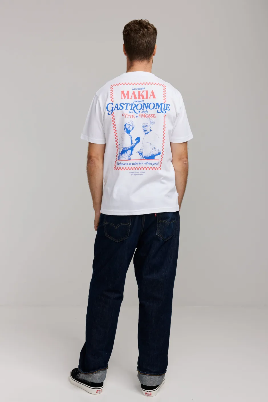Makia Kummeli Gastronomie T-shirt,>MAKIA x KUMMELI Outlet