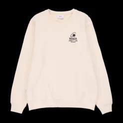 miesten collegepaita K Cosmic Sweatshirt, luonnon>Makia Best