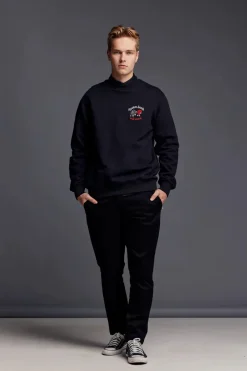 miesten collegepusero, BROKENHEARTED SWEATSHIRT>Makia