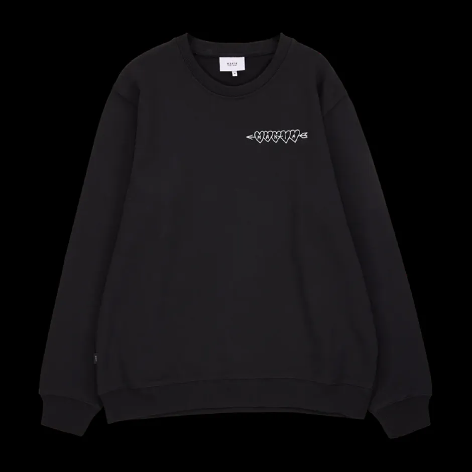 miesten collegepusero, Live Sweatshirt>Makia Discount