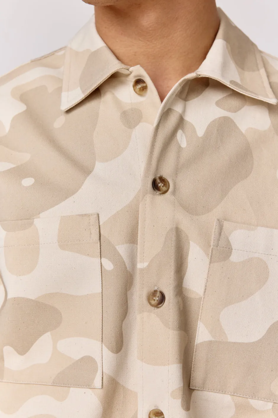 miesten paitakki, OFFSHORE OVERSHIRT>Makia New