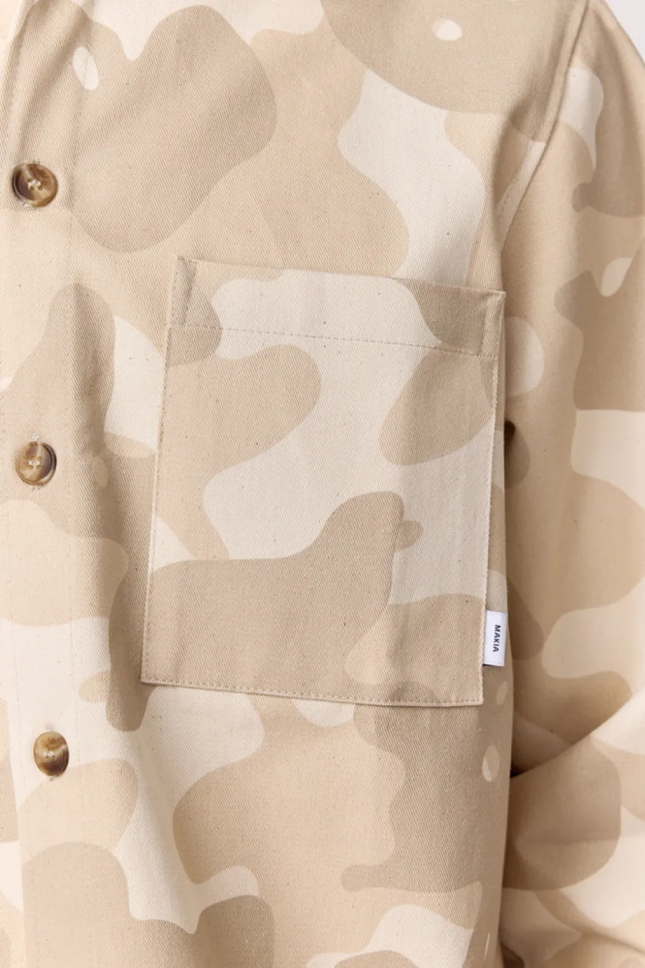 miesten paitakki, OFFSHORE OVERSHIRT>Makia New