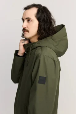 miesten takki, OAK JACKET 5000M WATERREPEL Armeijanvihreä>Makia Best