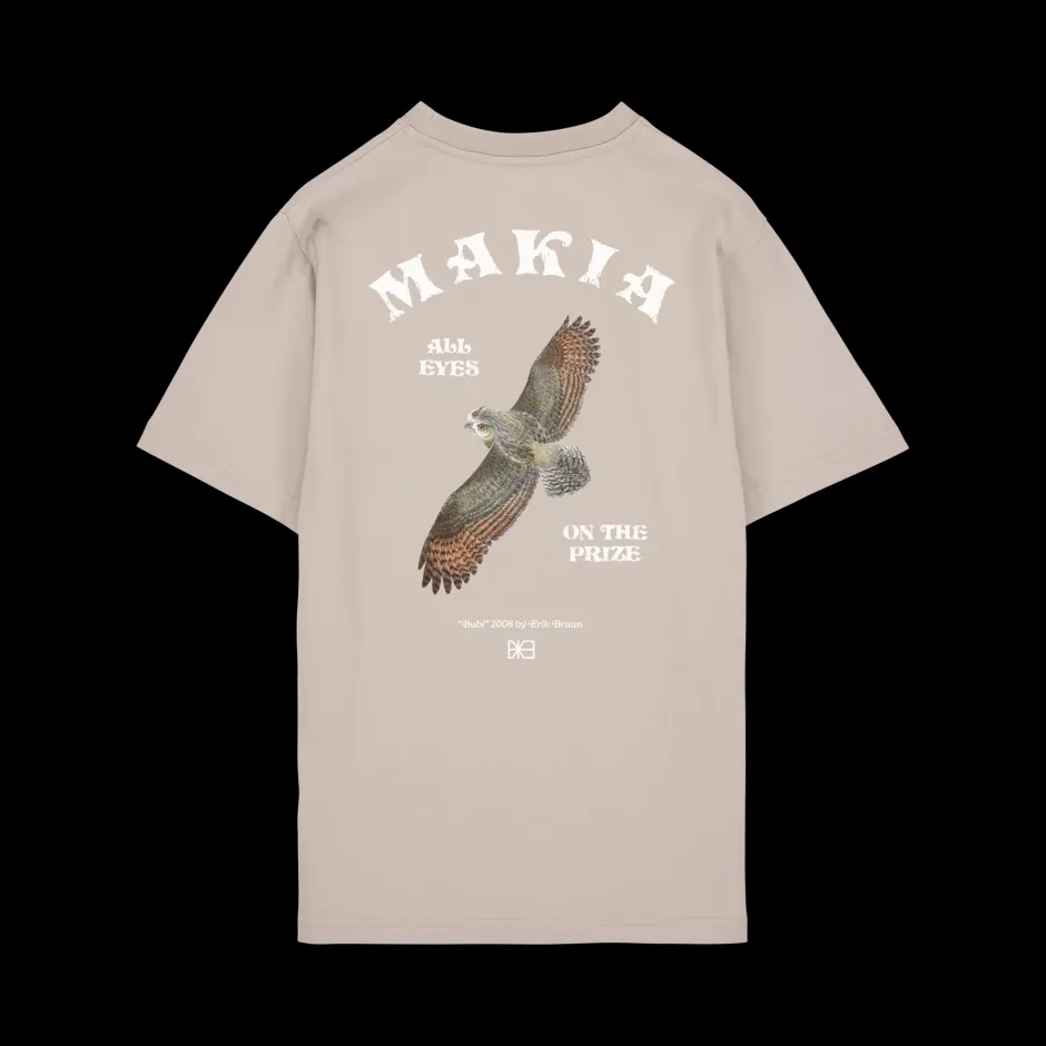 miesten t-paita Bruun T-shirt,>Makia Clearance