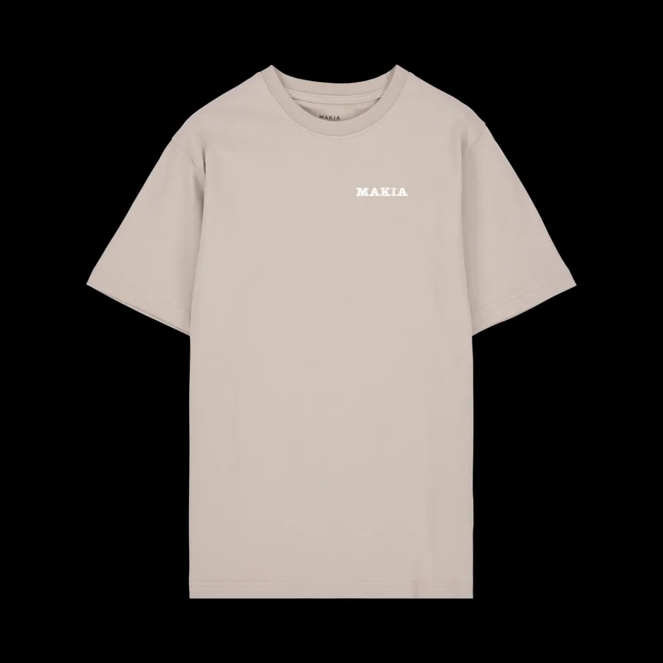 miesten t-paita Bruun T-shirt,>Makia Clearance