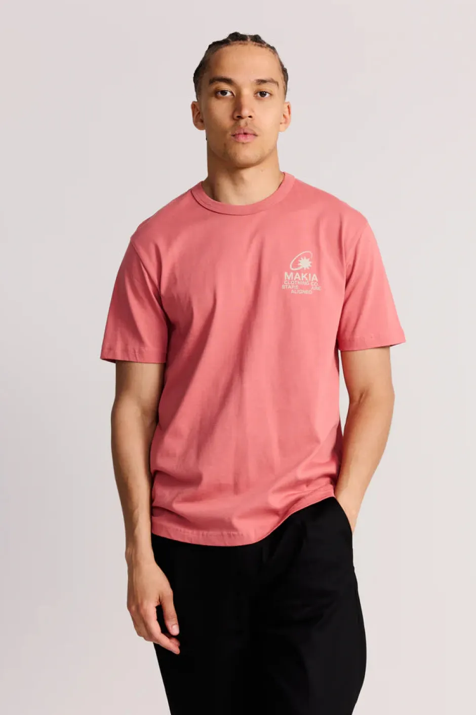 miesten t-paita Cosmic T-shirt,>Makia Online