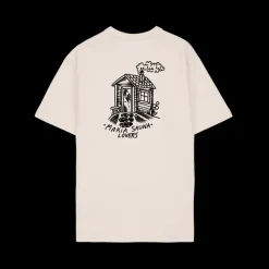 miesten t-paita K Sauna T-shirt,>Makia Online