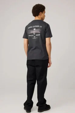 miesten t-paita Wings T-shirt,>Makia Discount