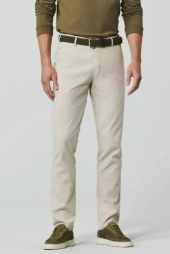 miesten housut, BONN LINEN COTTON TROUSER>Meyer Best