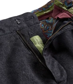 miesten puuvillahousut, BONN 5585 HERRINGBONE Harmaa Kuosi><noscript><img width=