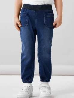 farkut, NMFBELLA SHAPED R JEANS 1395 Sininen, Indigo>Name It Sale