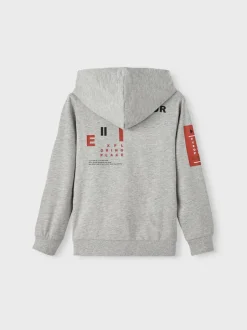 huppari, NKMLESIMON LS SWEAT CARD Vaaleanharmaa>Name It Clearance