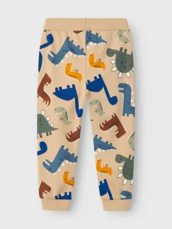 lasten collegehousut, NMMNENNO SWEAT PANT Beige Kuosi>Name It New