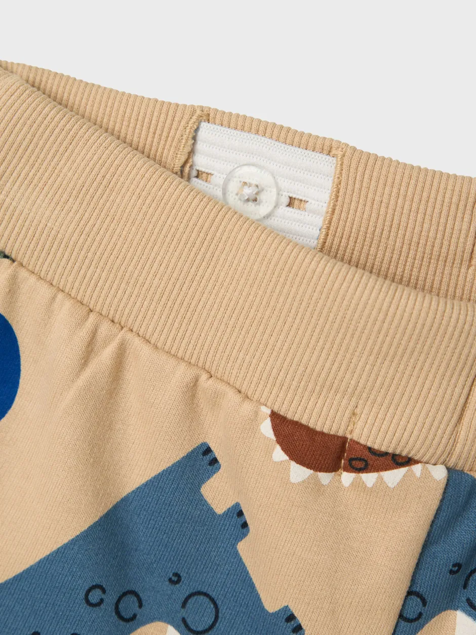 lasten collegehousut, NMMNENNO SWEAT PANT Beige Kuosi>Name It New