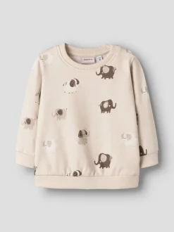 lasten collegepaita, NBNOHAPI LS SWEAT BRU>Name It New