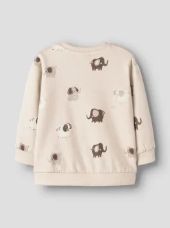 lasten collegepaita, NBNOHAPI LS SWEAT BRU>Name It New