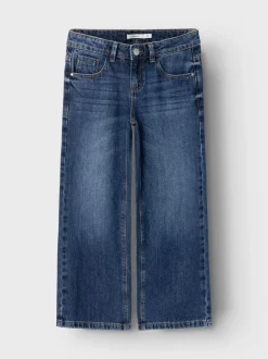 Lasten Farkut, NKFROSE WIDE JEANS 5529 NOOS Indigo>Name It Online