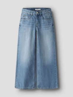 lasten farkut NKFROSE X-WIDE PRESS JEANS, sininen>Name It Outlet