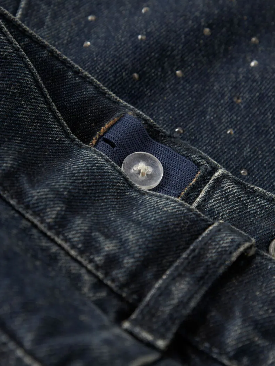 lasten farkut NKFROSE WIDE RHINE JEANS,>Name It New