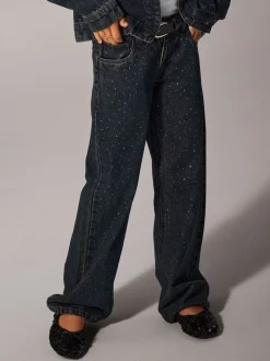 lasten farkut NKFROSE WIDE RHINE JEANS,><noscript><img width=