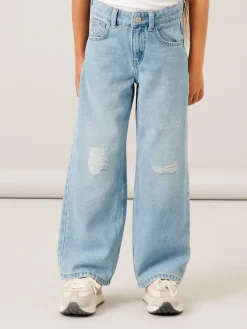 , Lasten Farkut, Rose Hw Wide Jeans>Name It New