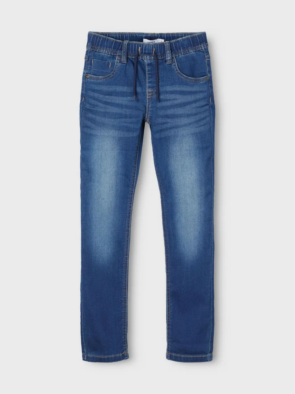 lasten housut, NKMRYAN SLIM SWE JEANS Indigo>Name It Online