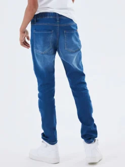 lasten housut, NKMRYAN SLIM SWE JEANS Indigo><noscript><img width=