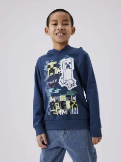 Lasten Huppari, NKMJIRO MINECRAFT SWEAT NOOS>Name It Online