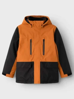 lasten laskettelutakki, NKMSNOW10 SKI JACKET BLOCK>Name It Clearance