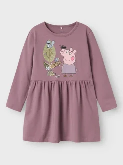 lasten mekko, NMFDYFFI PEPPA LS DRESS>Name It