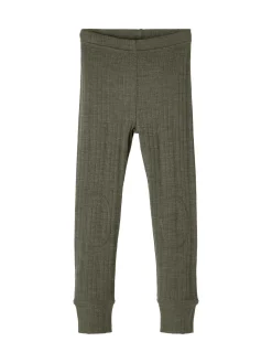 Lasten Merinovilla Välihousut NMMWANG WOOL NEEDLE LONGJOHN NOOS>Name It Hot