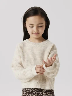 lasten neule, NKFHOLLY LS BOXY SHORT KNIT NOOS>Name It Best