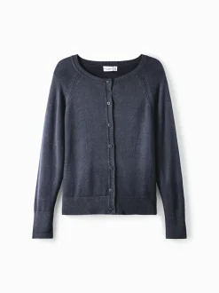 , Lasten Neuletakki, NKFVIONI LS KNIT CARD NOOS>Name It Clearance